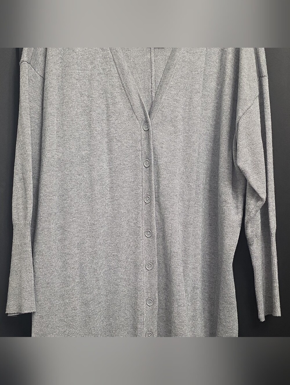 Torrid Long Grey Cardigan 2x (18-20) New